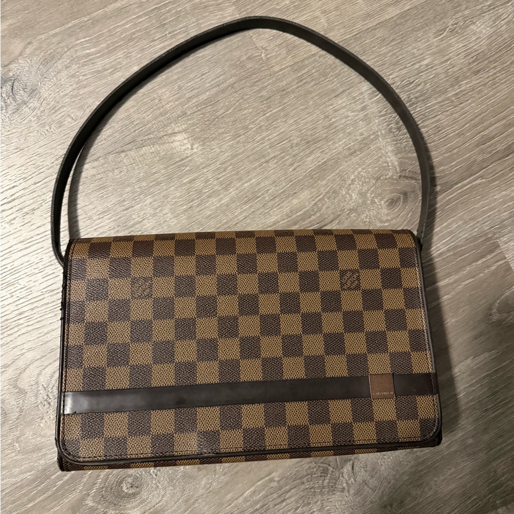 Louis Vuitton Tribeca Damier Long Bag Authentic